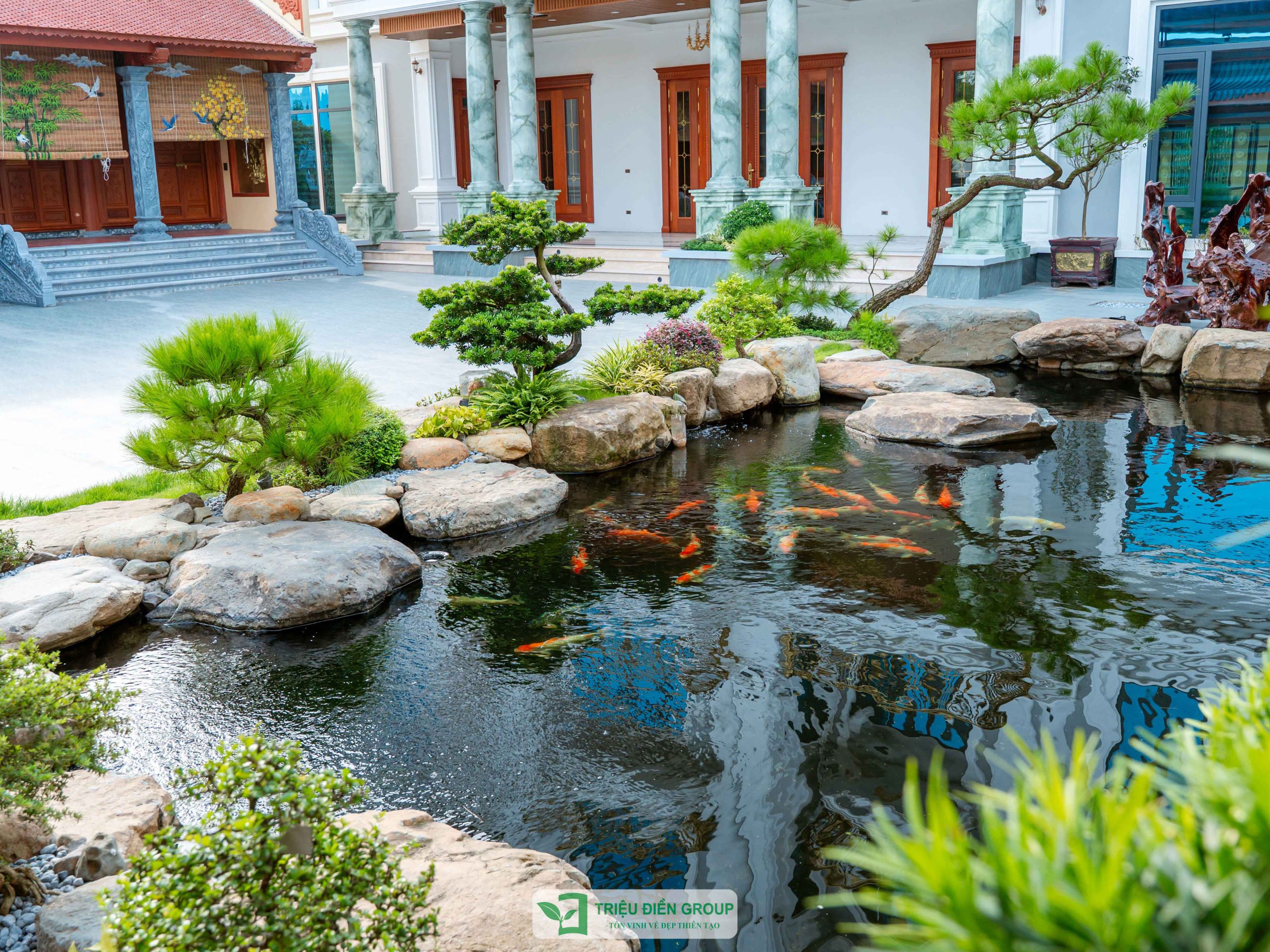 Thiết kế cảnh quan sân vườn Nhà thờ tại Hà Nam – Nghệ thuật cảnh quan cho không gian thờ tự