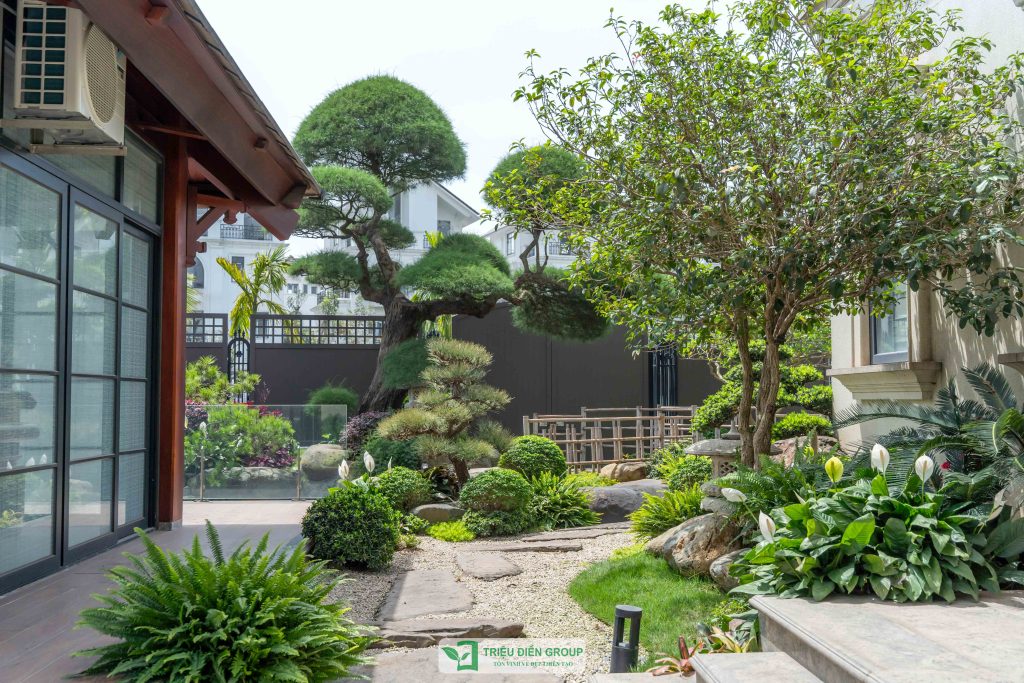Mẫu sân vườn biệt thự tam lập đẹp: Dự án Mạnh Đức Victory nổi bật với thiết kế tinh tế & giàu cảm xúc 21 Thiết kế thi công sân vườn trọn gói tại hà nội