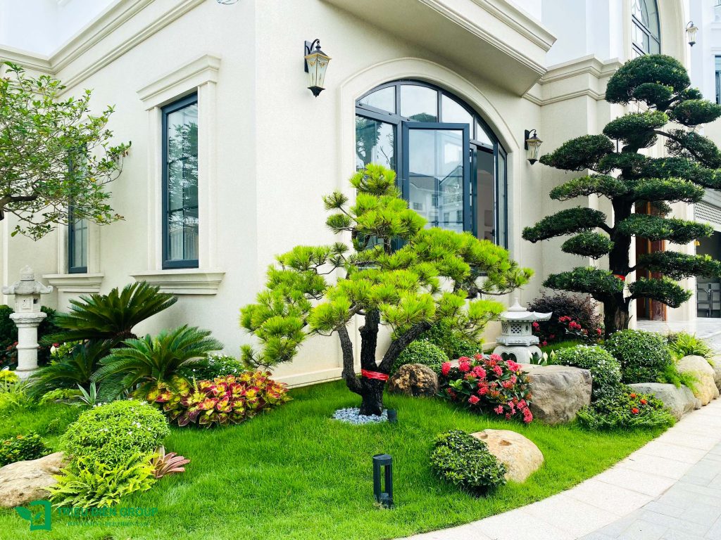 Mẫu sân vườn biệt thự tam lập đẹp: Dự án Mạnh Đức Victory nổi bật với thiết kế tinh tế & giàu cảm xúc 19 Thiết kế thi công sân vườn trọn gói tại hà nội