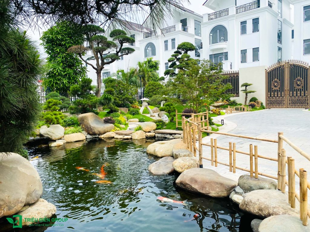 Mẫu sân vườn biệt thự tam lập đẹp: Dự án Mạnh Đức Victory nổi bật với thiết kế tinh tế & giàu cảm xúc 25 Thiết kế thi công sân vườn trọn gói tại hà nội