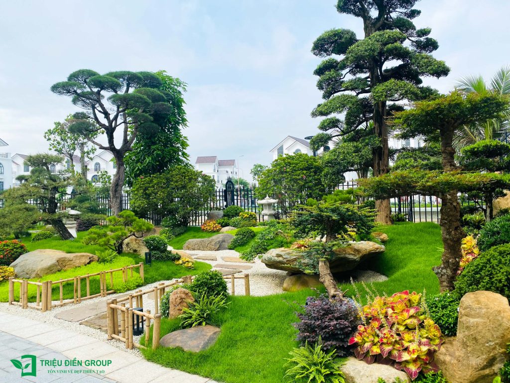 Mẫu sân vườn biệt thự tam lập đẹp: Dự án Mạnh Đức Victory nổi bật với thiết kế tinh tế & giàu cảm xúc 14 Thiết kế thi công sân vườn trọn gói tại hà nội