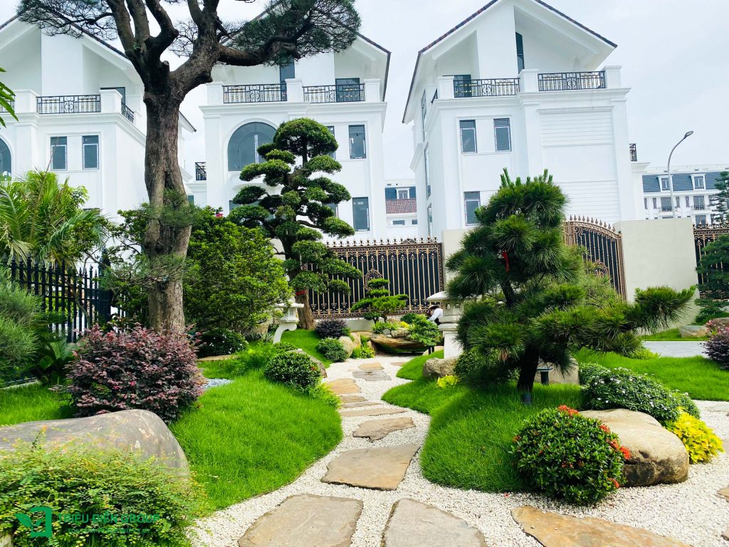 Mẫu sân vườn biệt thự tam lập đẹp: Dự án Mạnh Đức Victory nổi bật với thiết kế tinh tế & giàu cảm xúc 13 Thiết kế thi công sân vườn trọn gói tại hà nội