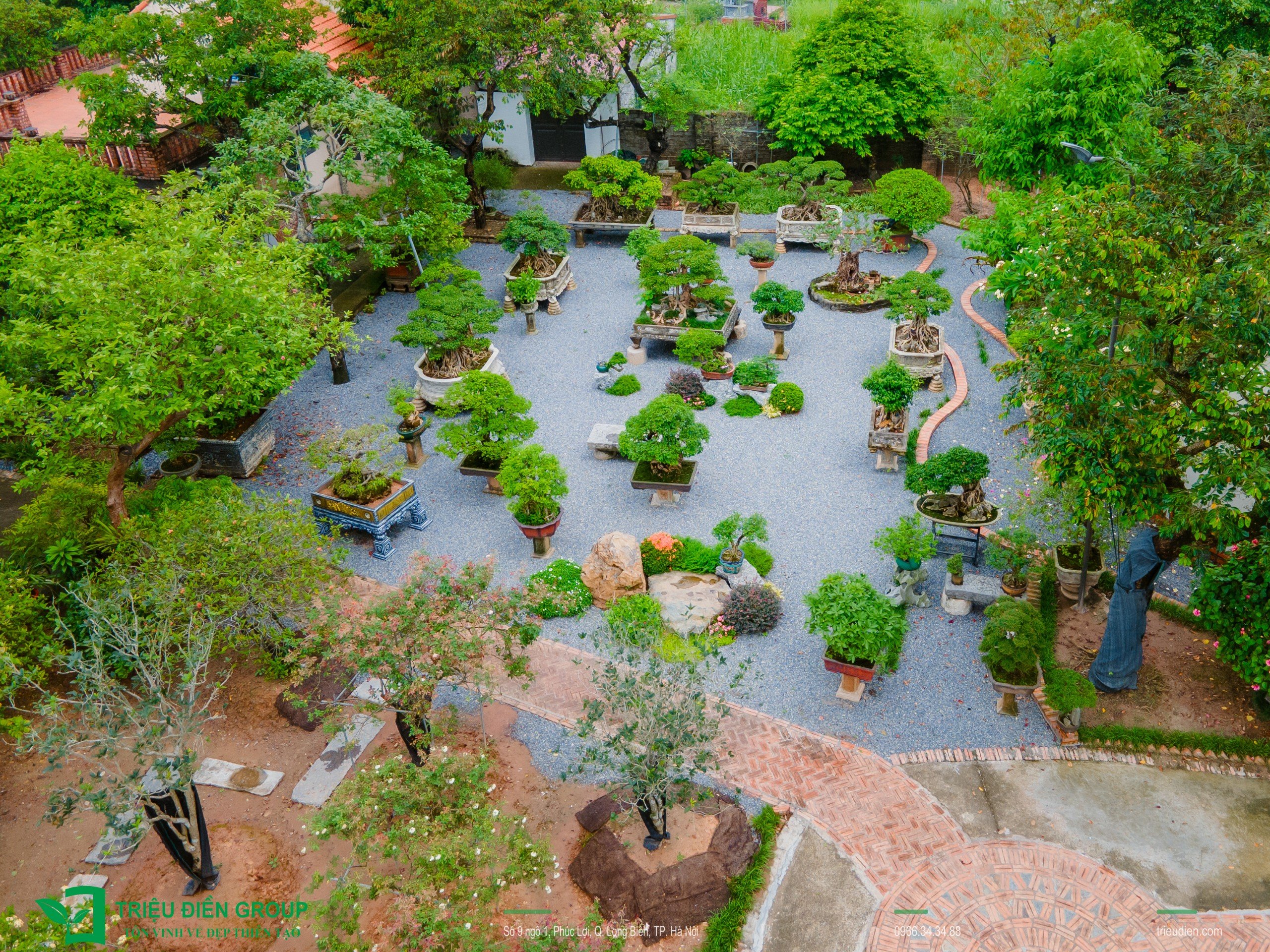 Cảnh quan sân vườn biệt thự tại Thường Tín, Hà Nội – Khoảng lặng sinh thái giữa nhịp sống hiện đại 2 Image 2