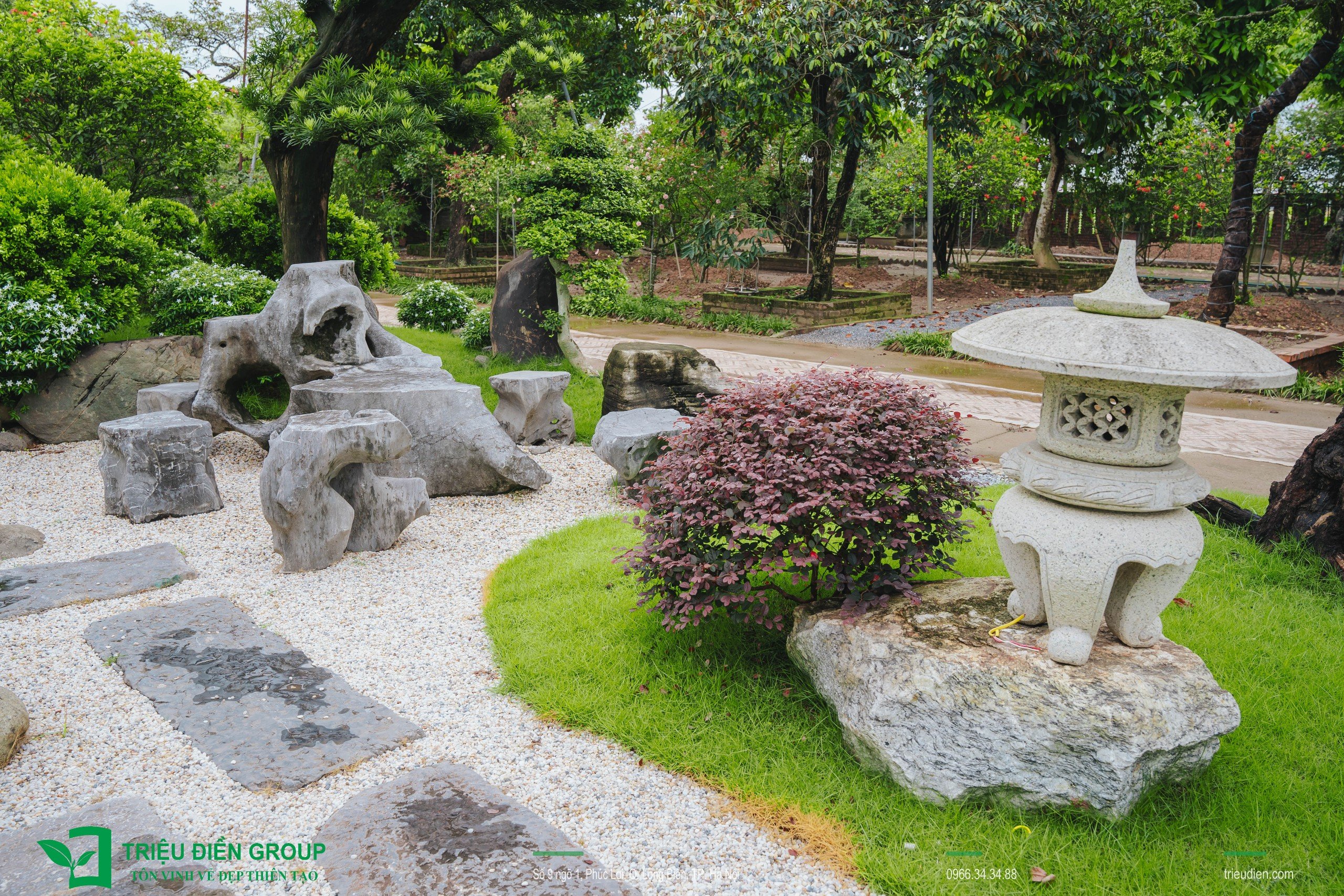 Cảnh quan sân vườn biệt thự tại Thường Tín, Hà Nội – Khoảng lặng sinh thái giữa nhịp sống hiện đại 14 Image 14