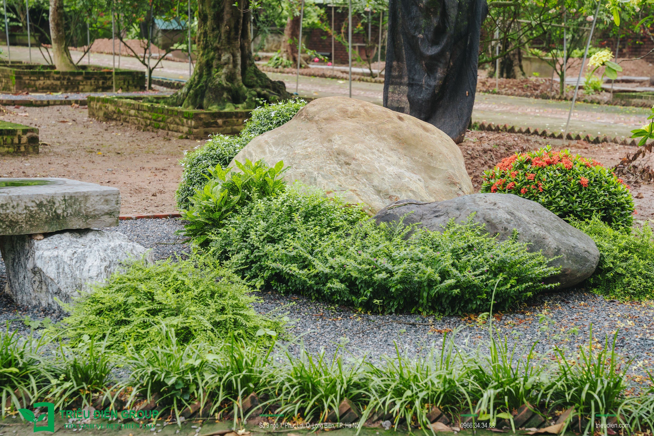 Cảnh quan sân vườn biệt thự tại Thường Tín, Hà Nội – Khoảng lặng sinh thái giữa nhịp sống hiện đại 19 Image 19