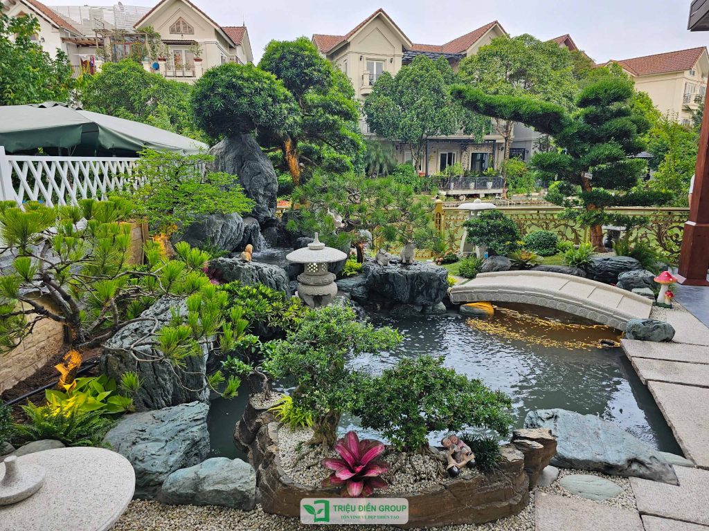 Thiết kế thi công sân vườn trọn gói tại hà nội