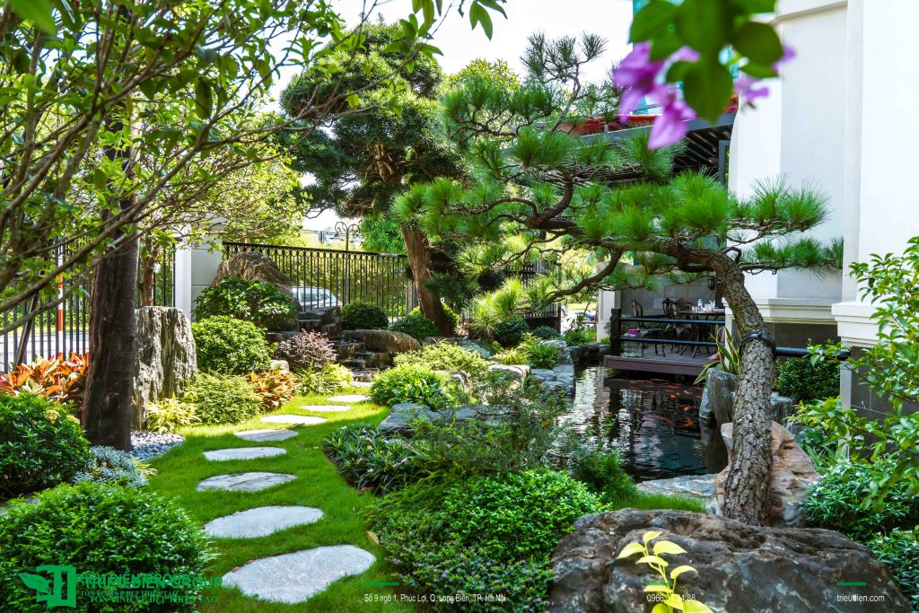 Thiết kế thi công sân vườn trọn gói tại hà nội