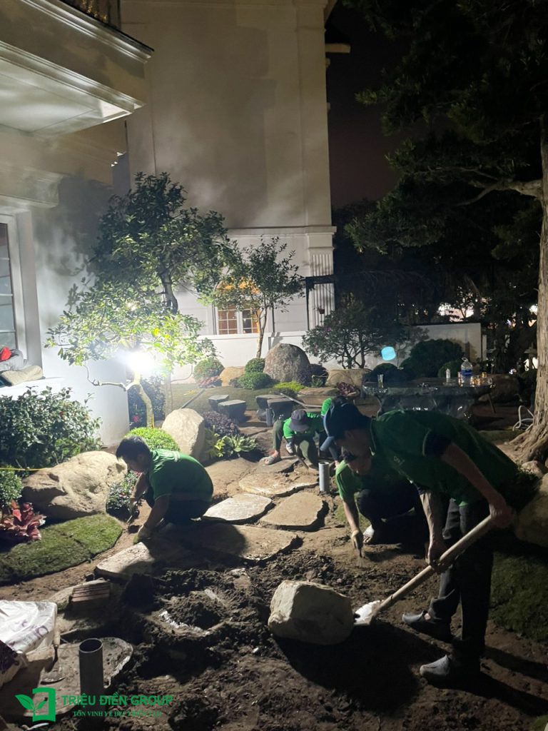 Thiết kế thi công sân vườn trọn gói tại hà nội