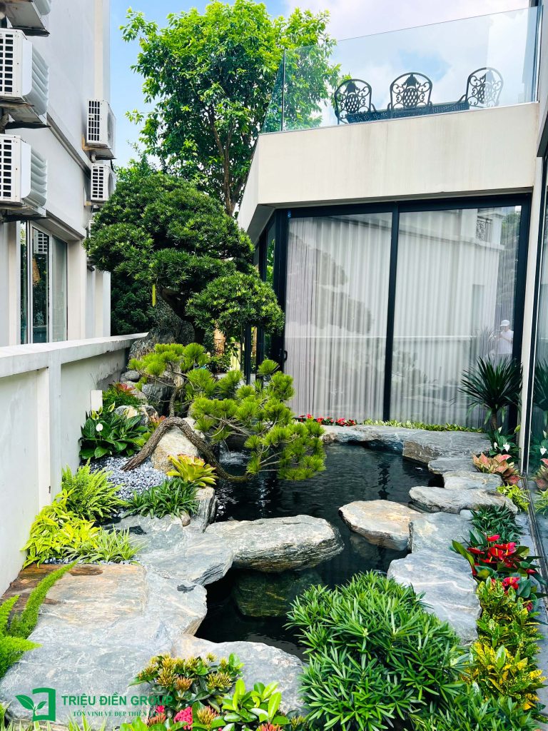 Thiết kế thi công sân vườn trọn gói tại hà nội