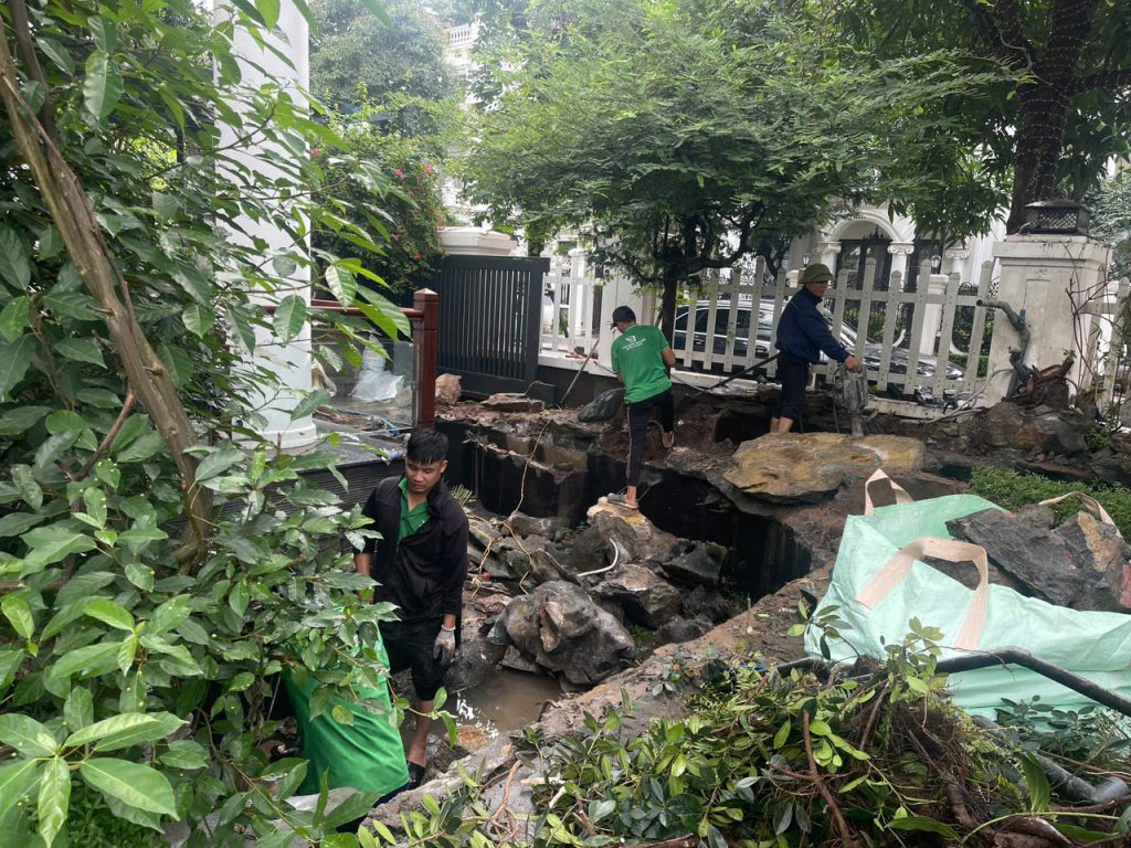 Thiết kế thi công sân vườn trọn gói tại hà nội