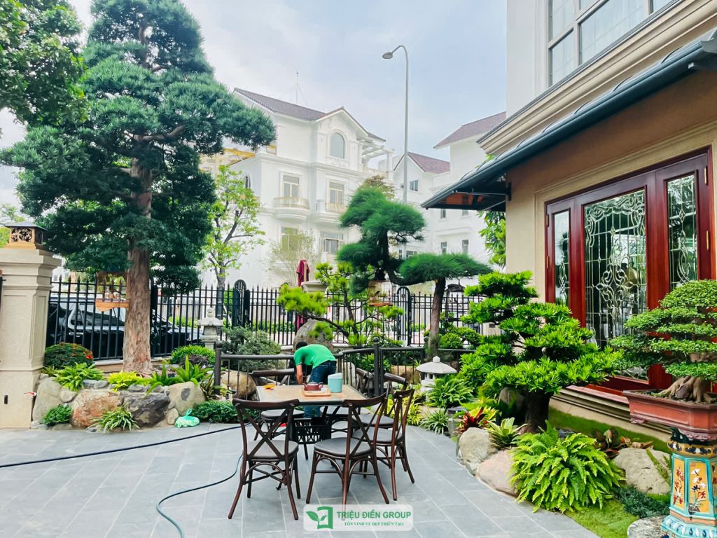 Thiết kế thi công sân vườn trọn gói tại hà nội