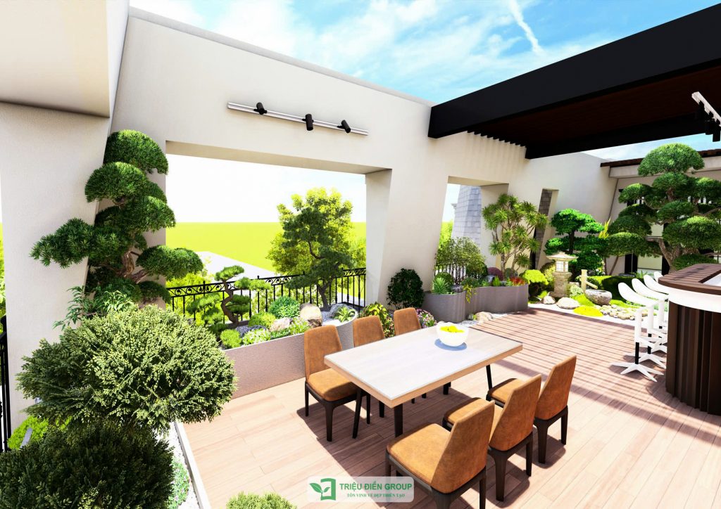 Thiết kế thi công sân vườn trọn gói tại hà nội