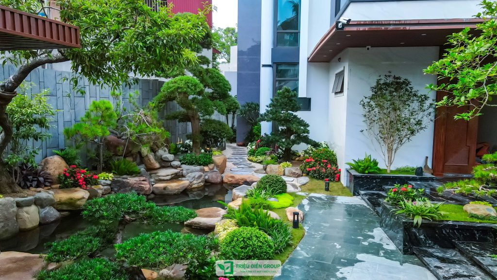 Thiết kế thi công sân vườn trọn gói tại hà nội