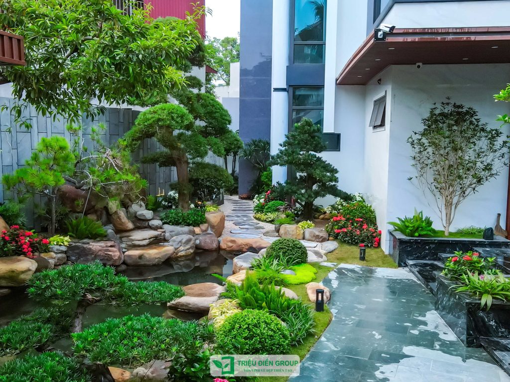 Thiết kế thi công sân vườn trọn gói tại hà nội