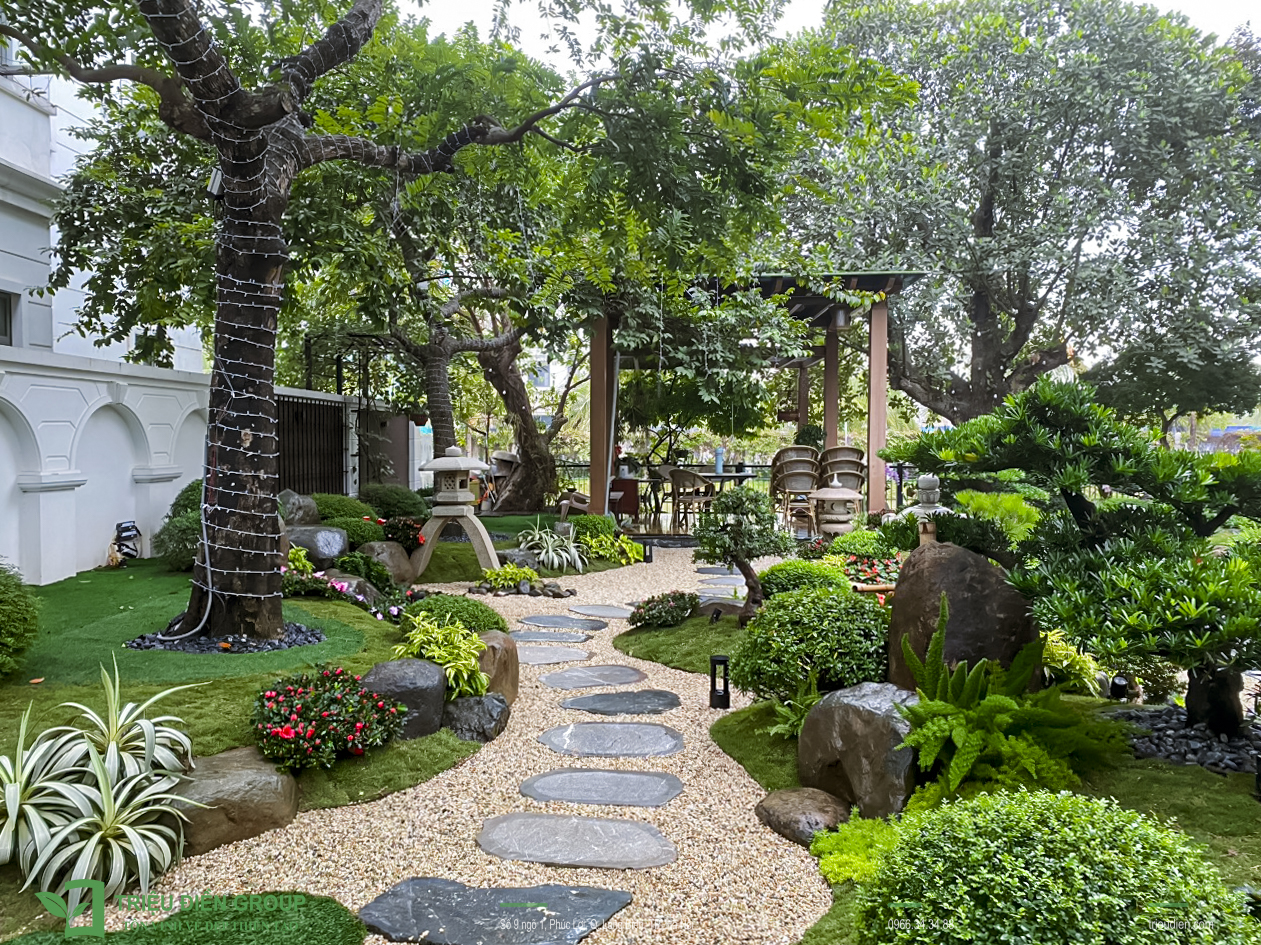 Thiết kế sân vườn 2026 – Yếu tố cốt lõi tạo nên sân vườn đẹp cho biệt thự