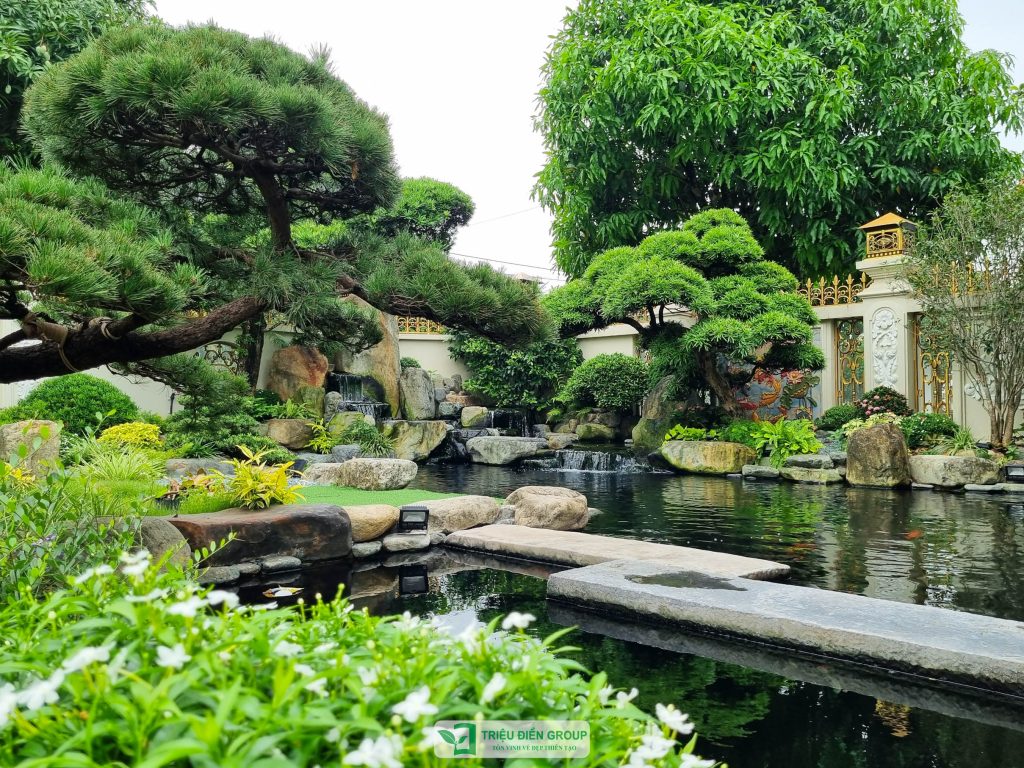 Thời tiết Hà Nội bước vào cao điểm nắng nóng: Giải pháp sân vườn giúp hạ nhiệt không gian sống 14 Thiết kế thi công sân vườn trọn gói tại hà nội