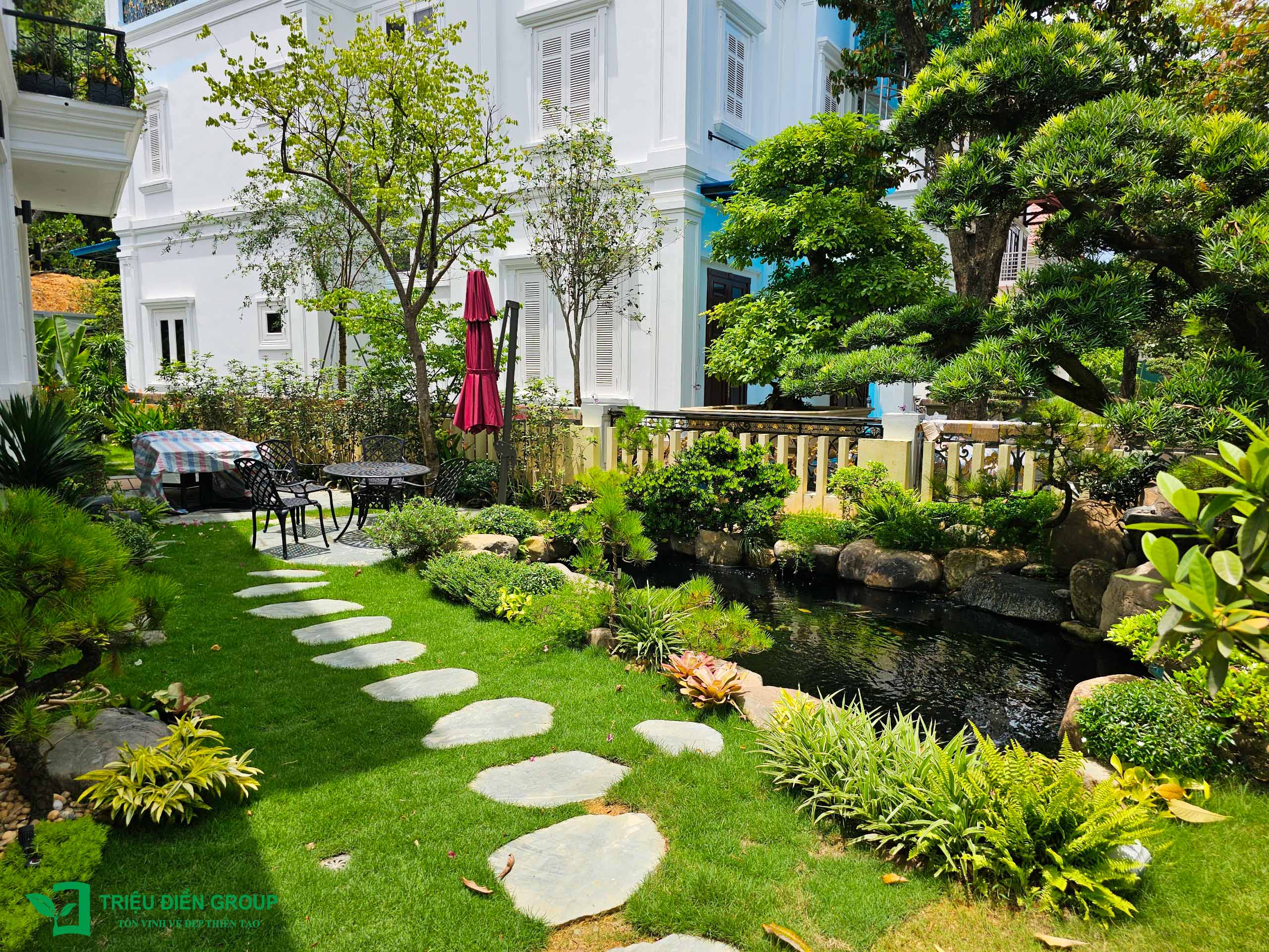 Cải tạo sân vườn biệt thự tại Xanh Villas: Hoàn thiện không gian sống chuẩn resort tại gia
