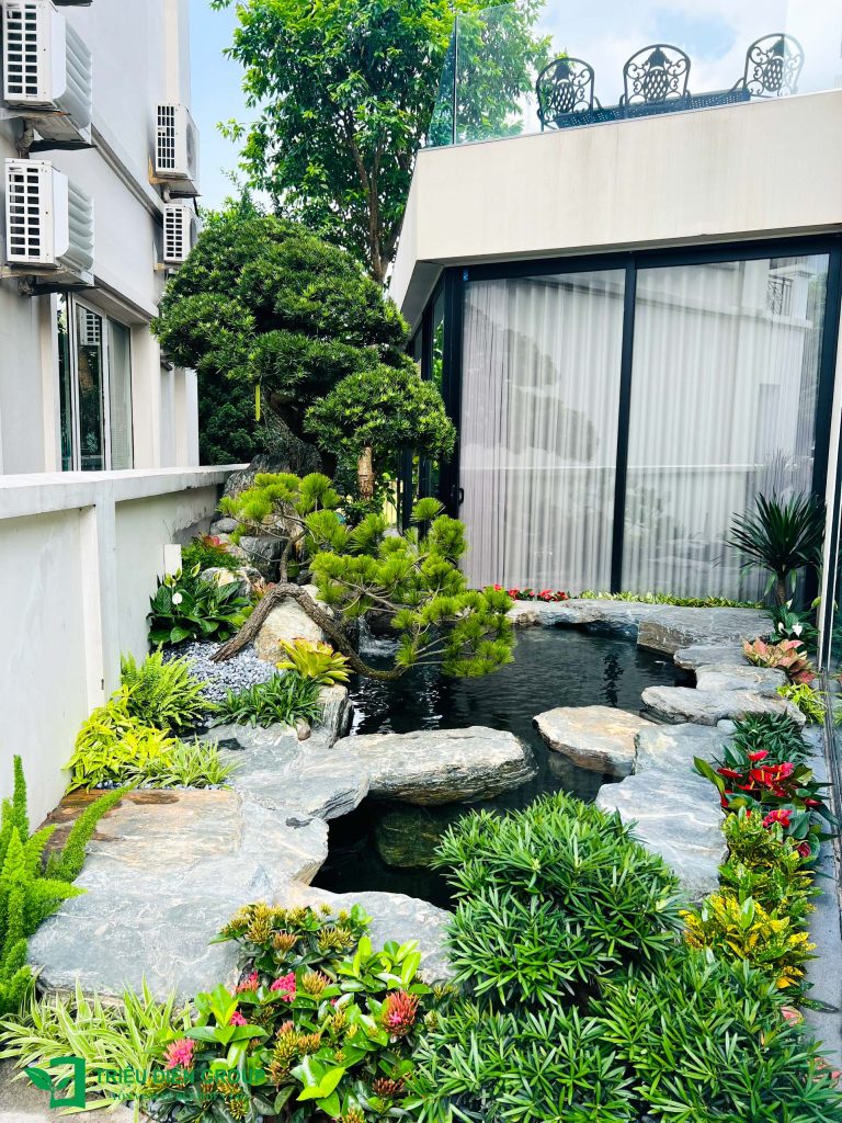 Thiết kế thi công sân vườn trọn gói tại hà nội