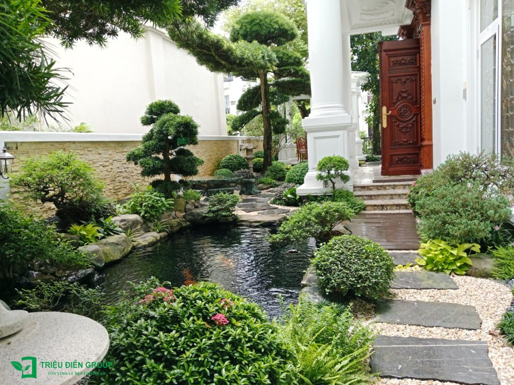 Thiết kế thi công sân vườn trọn gói tại hà nội
