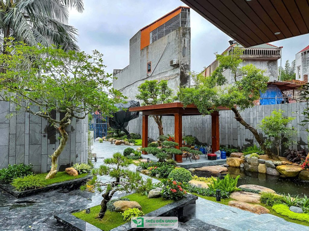 Thiết kế thi công sân vườn trọn gói tại hà nội