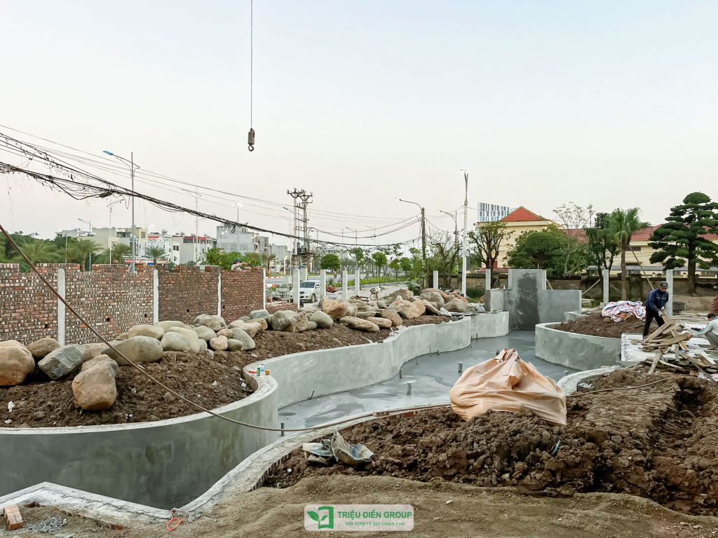 Thiết kế thi công sân vườn trọn gói tại hà nội