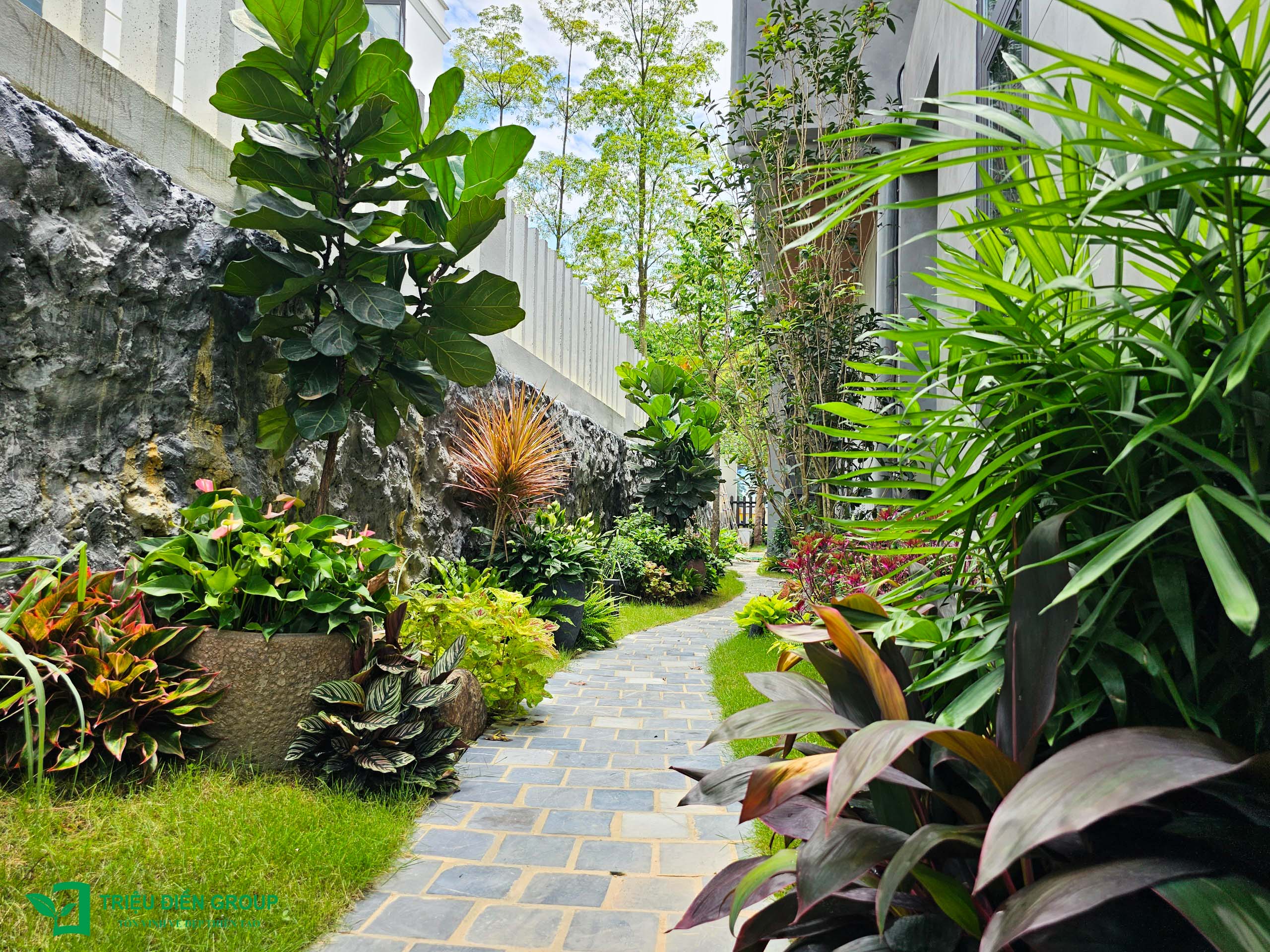 Mẫu thiết kế sân vườn biệt thự tại Xanh Villas – Phong cách resort nghỉ dưỡng cao cấp 14 Image 14
