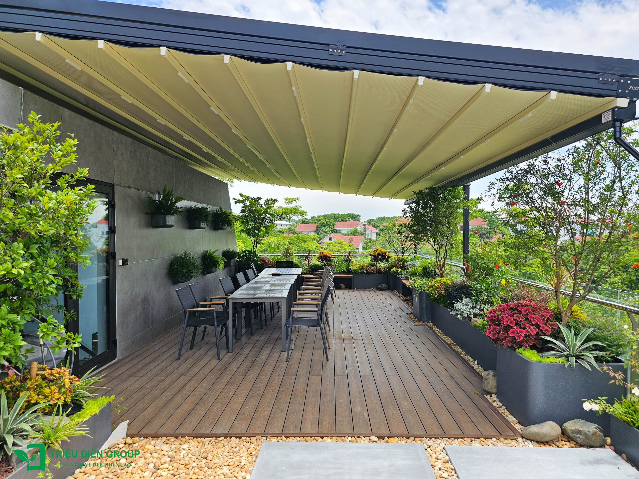 Mẫu thiết kế sân vườn biệt thự tại Xanh Villas – Phong cách resort nghỉ dưỡng cao cấp 36 Image 36