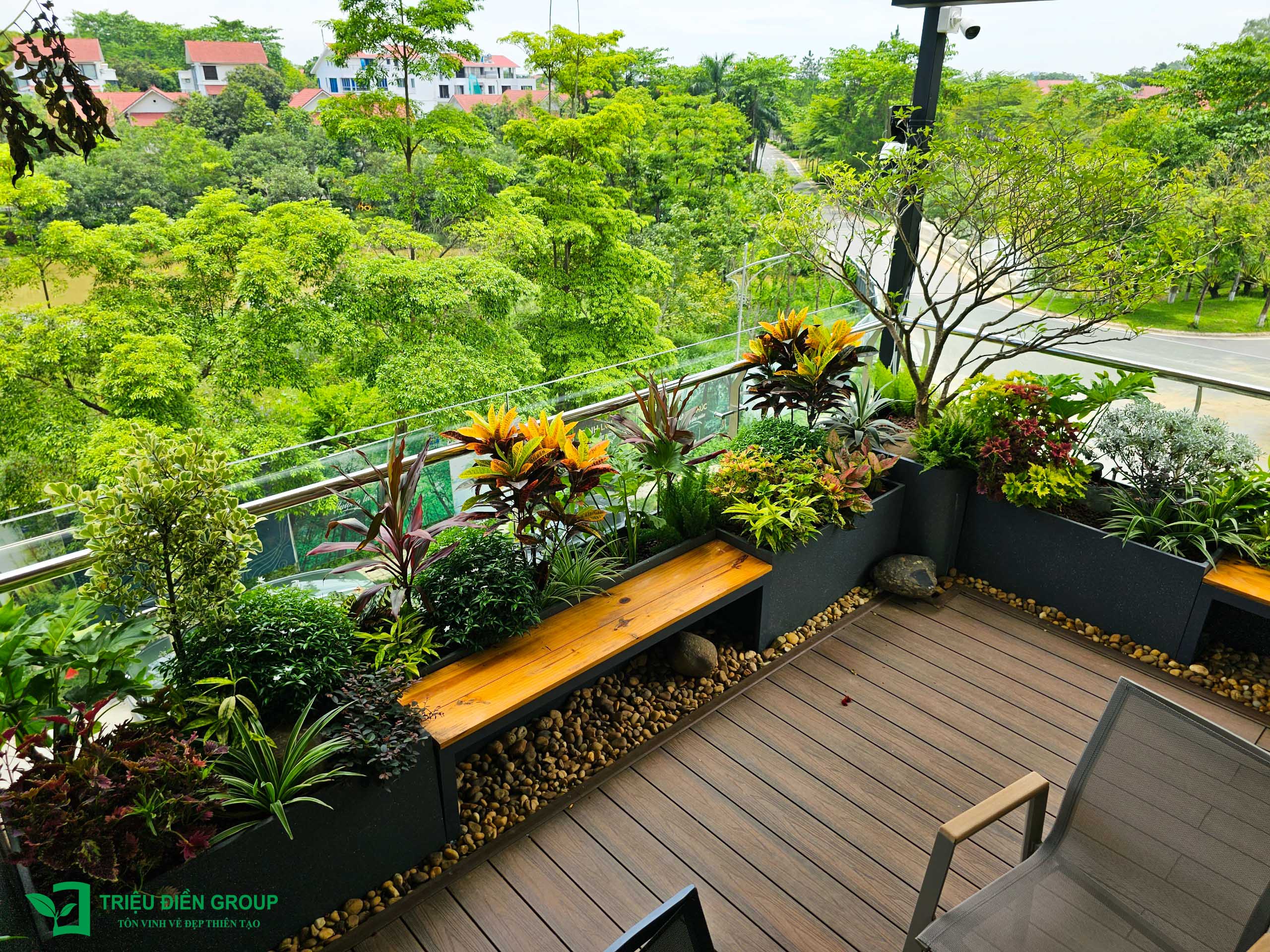 Mẫu thiết kế sân vườn biệt thự tại Xanh Villas – Phong cách resort nghỉ dưỡng cao cấp 46 Image 46