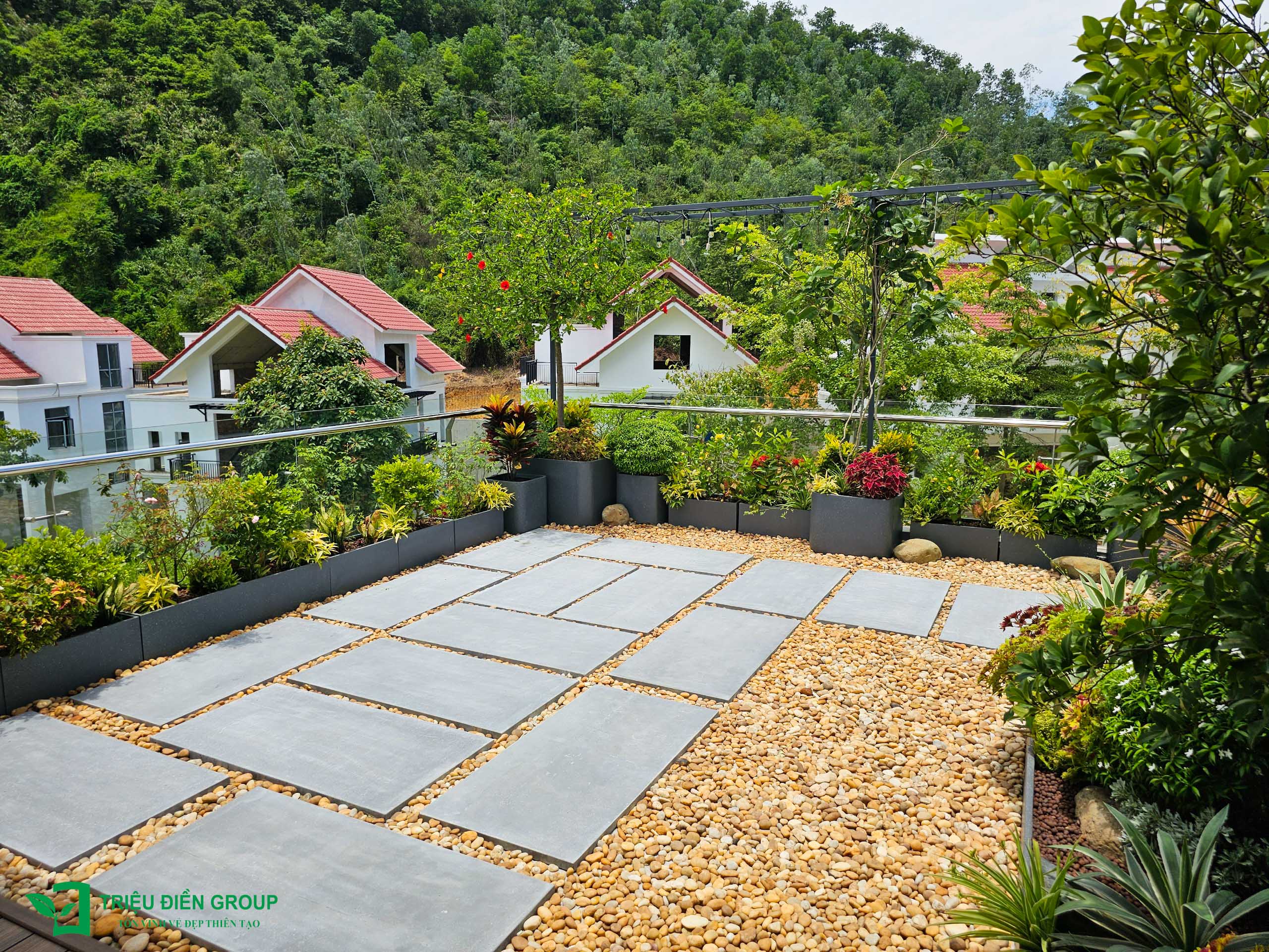 Mẫu thiết kế sân vườn biệt thự tại Xanh Villas – Phong cách resort nghỉ dưỡng cao cấp 47 Image 47
