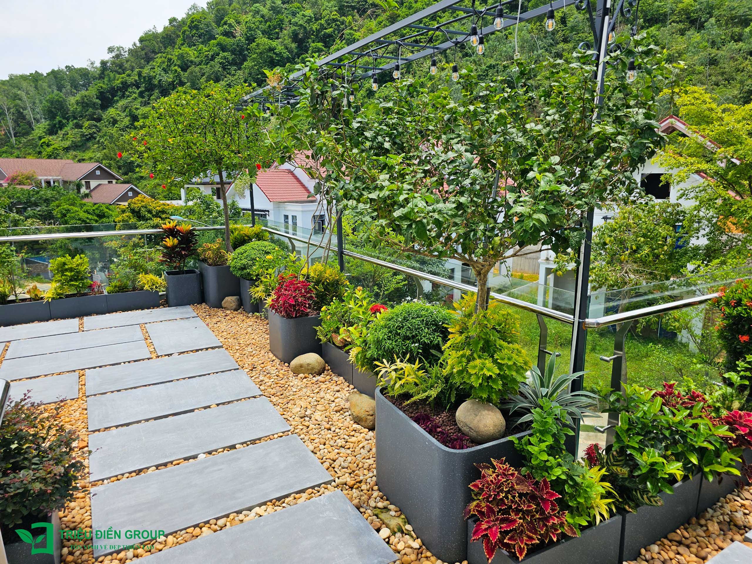Mẫu thiết kế sân vườn biệt thự tại Xanh Villas – Phong cách resort nghỉ dưỡng cao cấp 49 Image 49