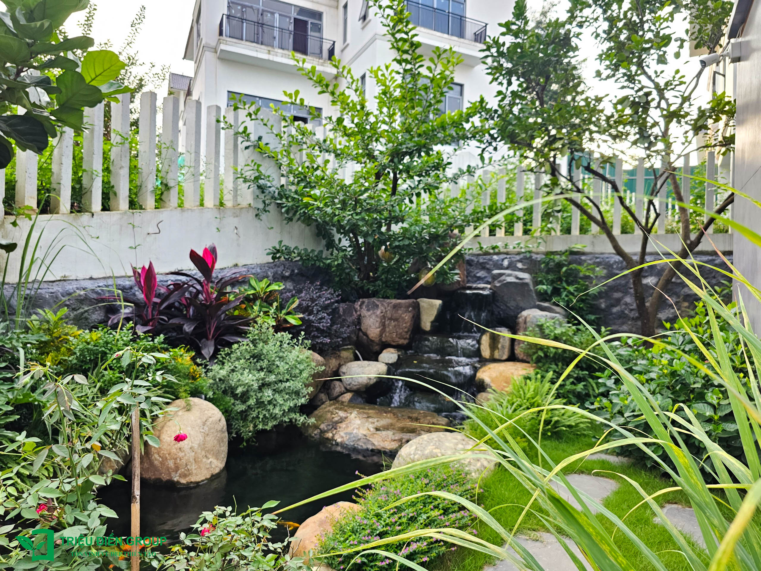 Mẫu thiết kế sân vườn biệt thự tại Xanh Villas – Phong cách resort nghỉ dưỡng cao cấp 18 Image 18