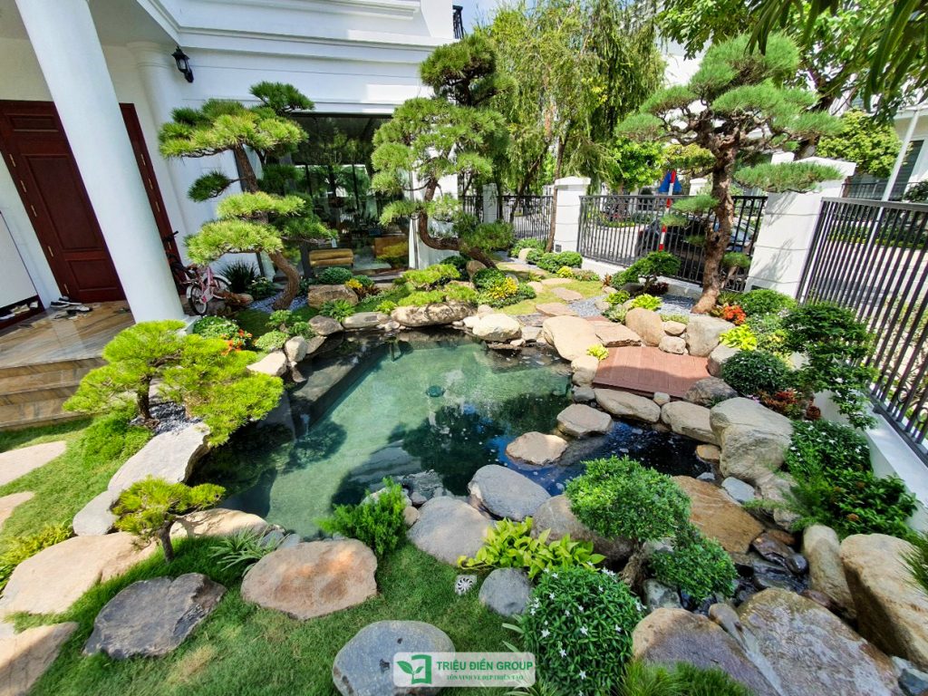 Thiết kế thi công sân vườn trọn gói tại hà nội