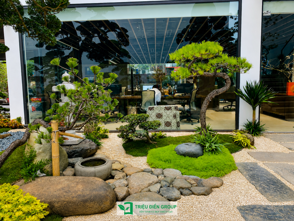 Thiết kế tiểu cảnh nước sân vườn biệt thự: 10 nguyên tắc quan trọng 6 Thiết kế thi công sân vườn trọn gói tại hà nội