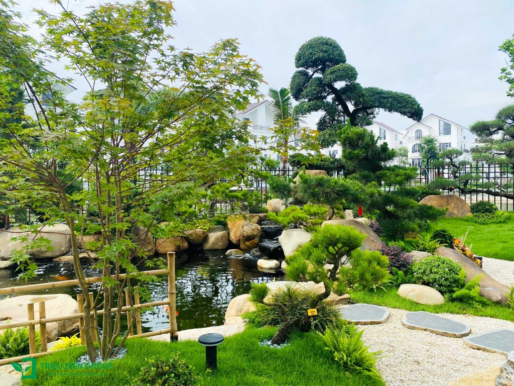 Mẫu sân vườn đẹp 2026 – Xu hướng thiết kế được ưa chuộng hiện nay 18 Thiết kế thi công sân vườn trọn gói tại hà nội